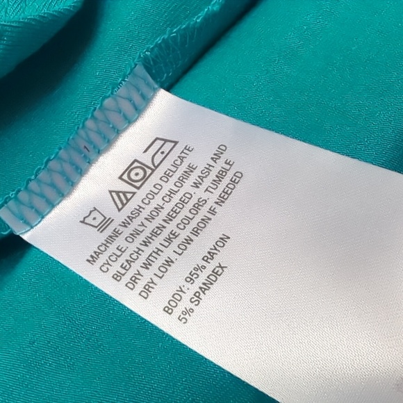 INMAN OPEN FRONT DRAPED 3/4 ANGEL SLEEVE Size XL - Picture 5 of 6